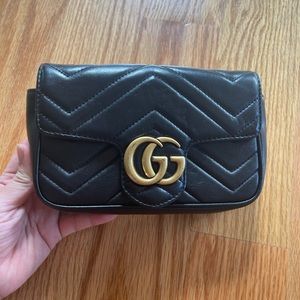 Gucci supermini marmont crossbody bag